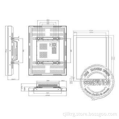 HDMI Industrial LCD Displays